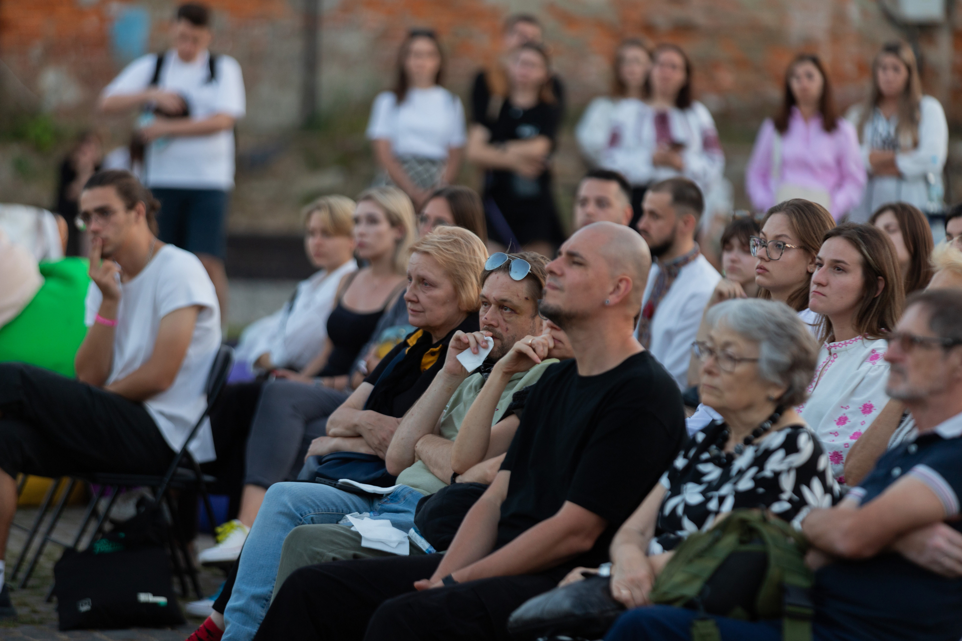 На подію прийшов батько Ярини Ярослав