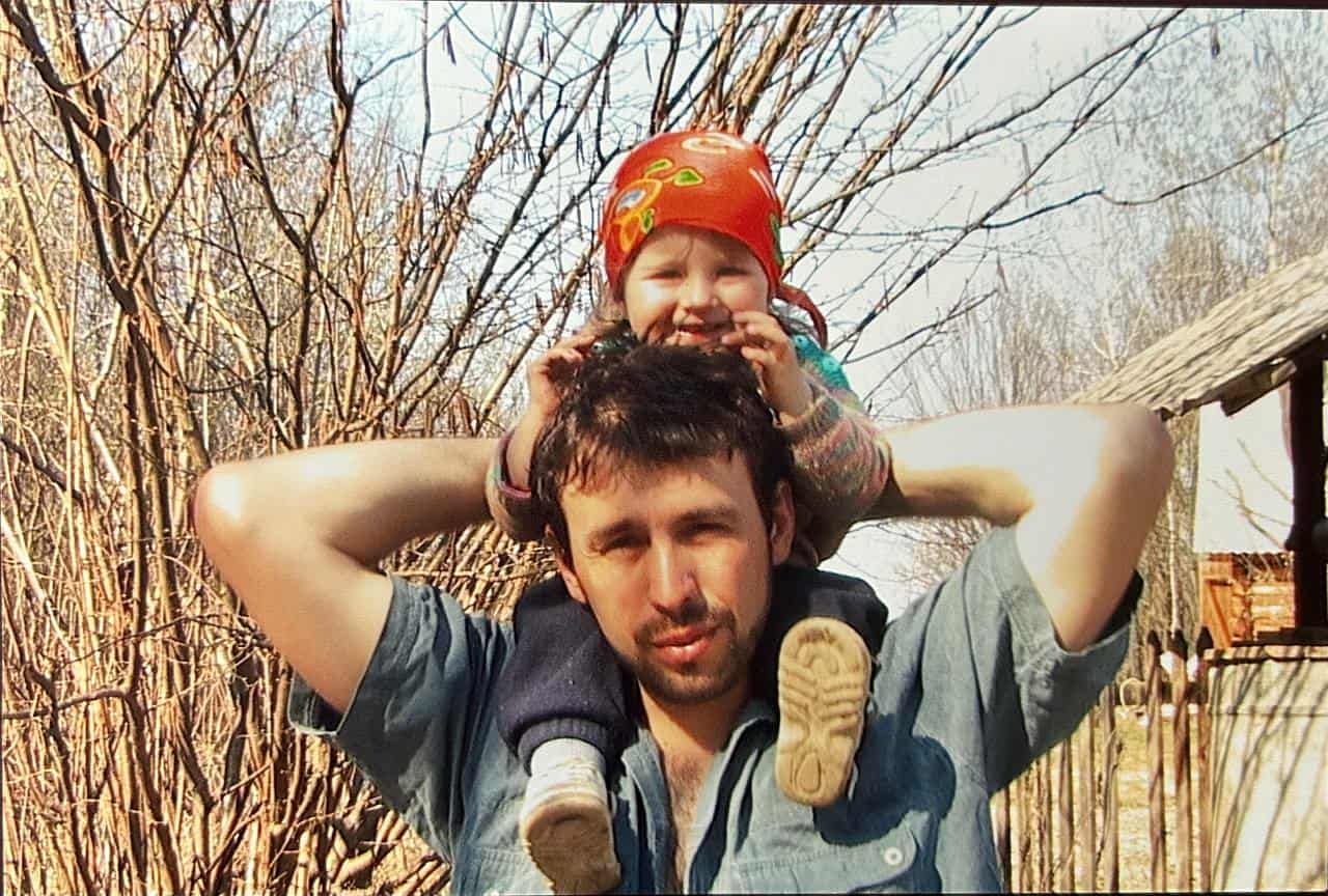 Руслан із донькою