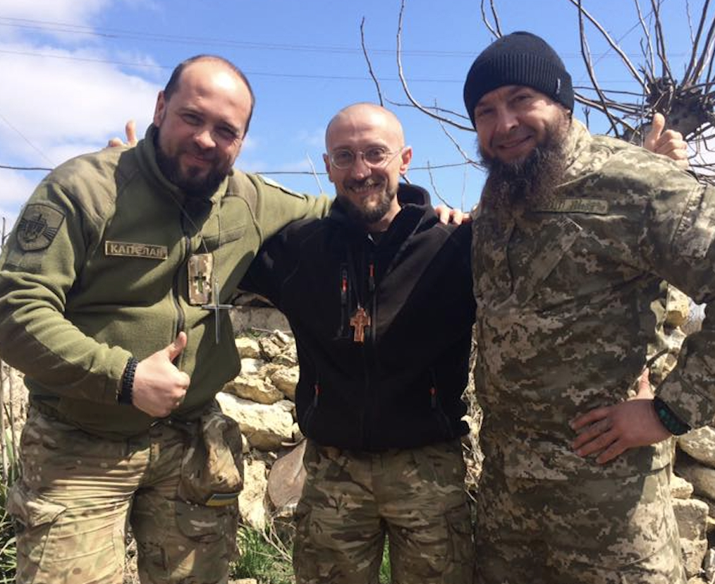 Імам Хаджи Мурад Путілін з отцем Андрієм Зелінським