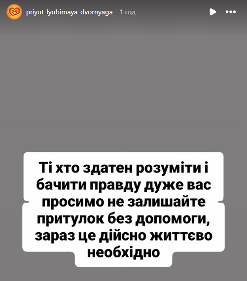 Притулок у соцмережах